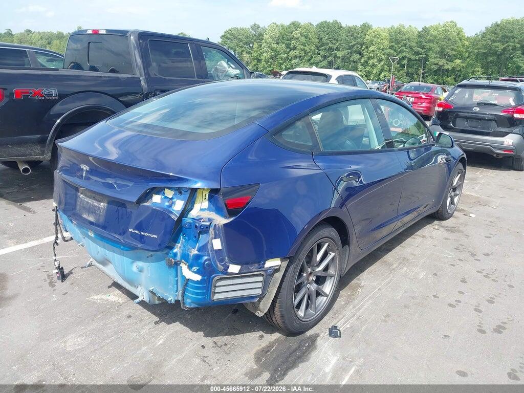 5YJ3E1EB0MF974129 2021 TESLA MODEL 3 photo no. 4