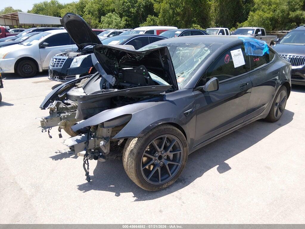 5YJ3E1EA5MF941294 2021 TESLA MODEL 3 photo no. 2