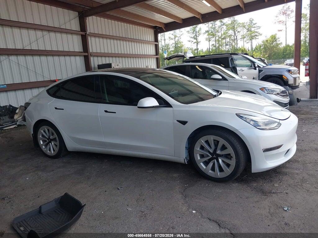 5YJ3E1EA8MF856708 2021 TESLA MODEL 3 photo no. 12