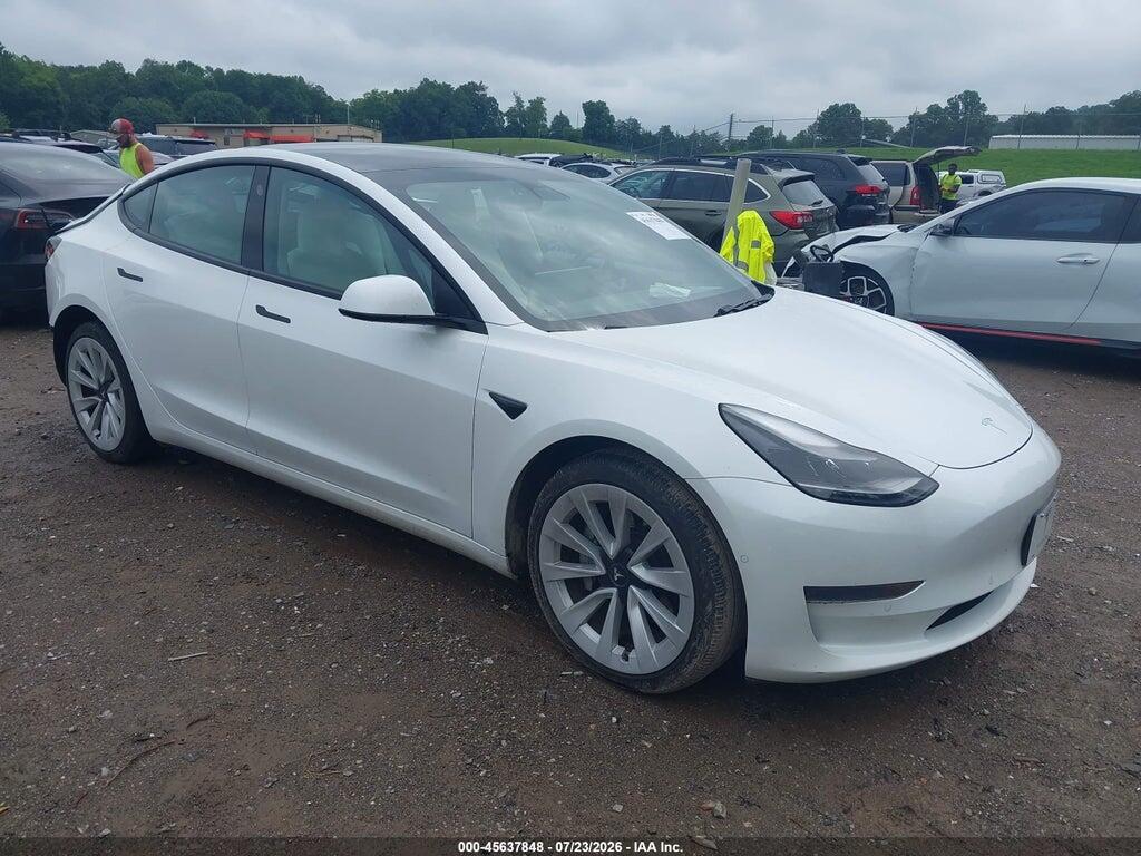5YJ3E1EA2MF870085 2021 TESLA MODEL 3 photo no. 1