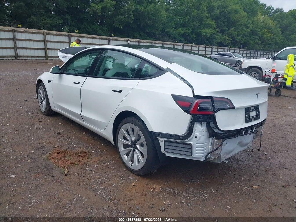 5YJ3E1EA2MF870085 2021 TESLA MODEL 3 photo no. 3