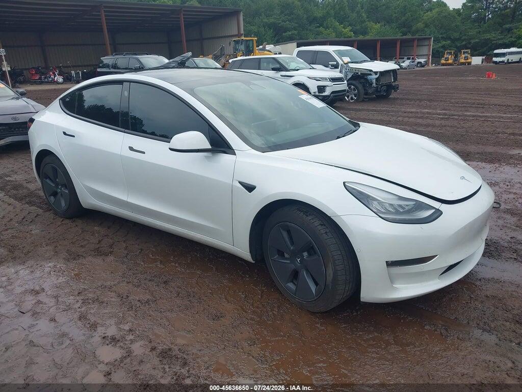 5YJ3E1EB3MF852896 2021 TESLA MODEL 3 photo no. 1