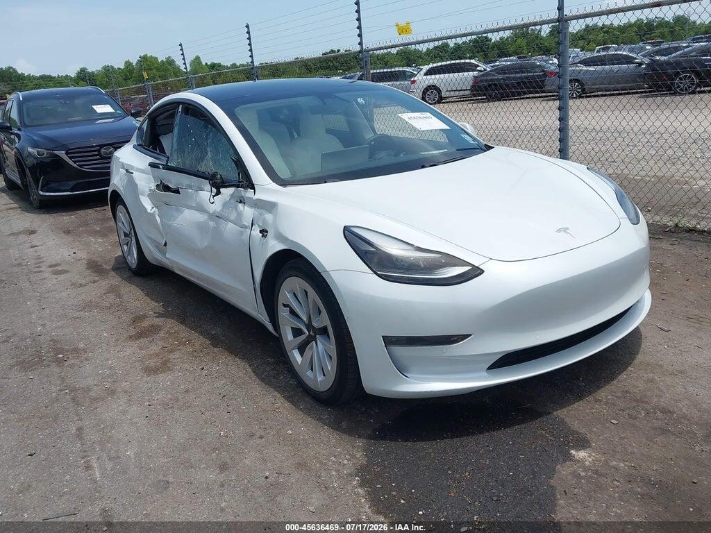 5YJ3E1EB2MF919200 2021 TESLA MODEL 3 photo no. 1