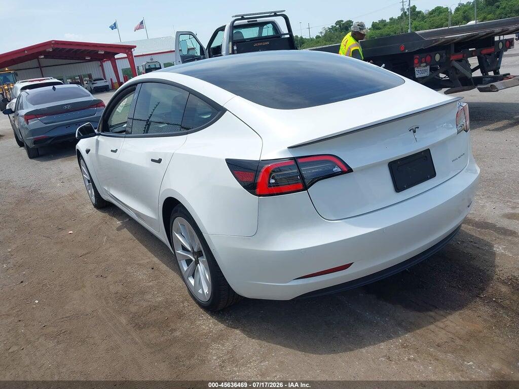 5YJ3E1EB2MF919200 2021 TESLA MODEL 3 photo no. 3