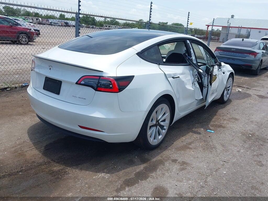 5YJ3E1EB2MF919200 2021 TESLA MODEL 3 photo no. 4