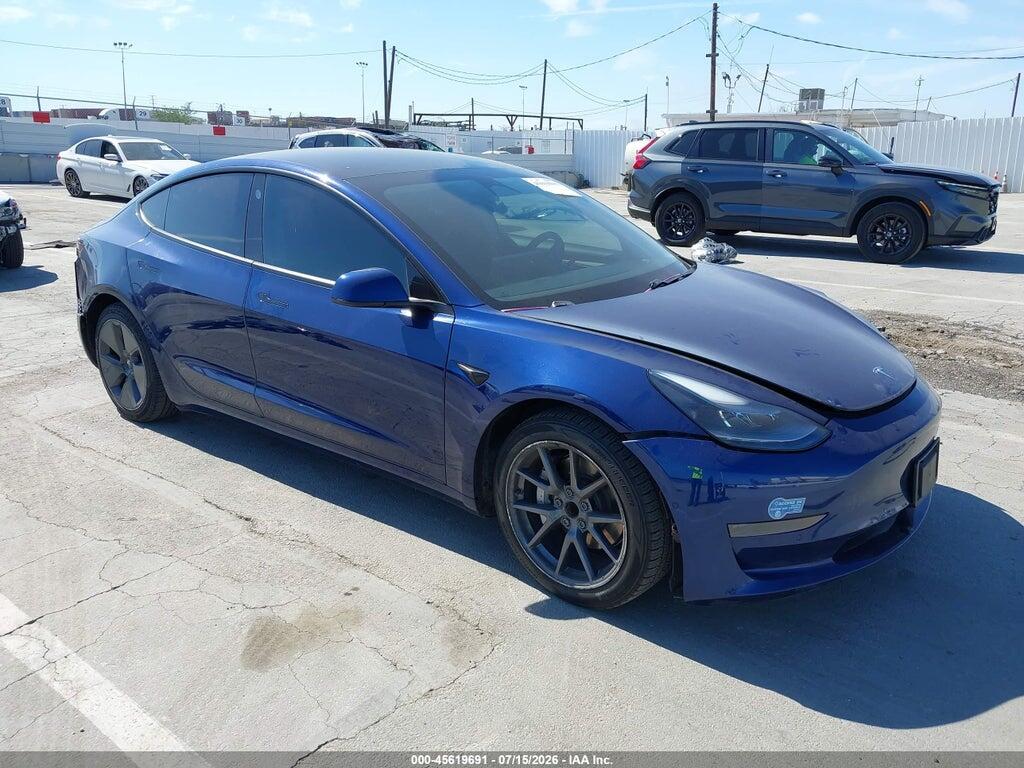 5YJ3E1EA9MF013598 2021 TESLA MODEL 3 photo no. 1