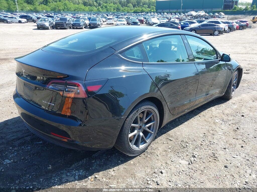 5YJ3E1EB2MF983155 2021 TESLA MODEL 3 photo no. 4