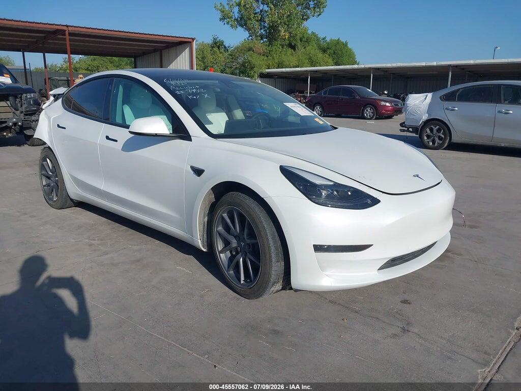5YJ3E1EA2MF917325 2021 TESLA MODEL 3 photo no. 1