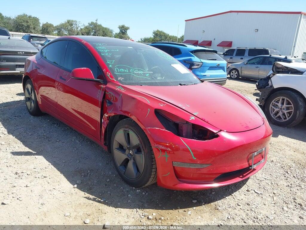 5YJ3E1EA2MF090412 2021 TESLA MODEL 3 photo no. 1