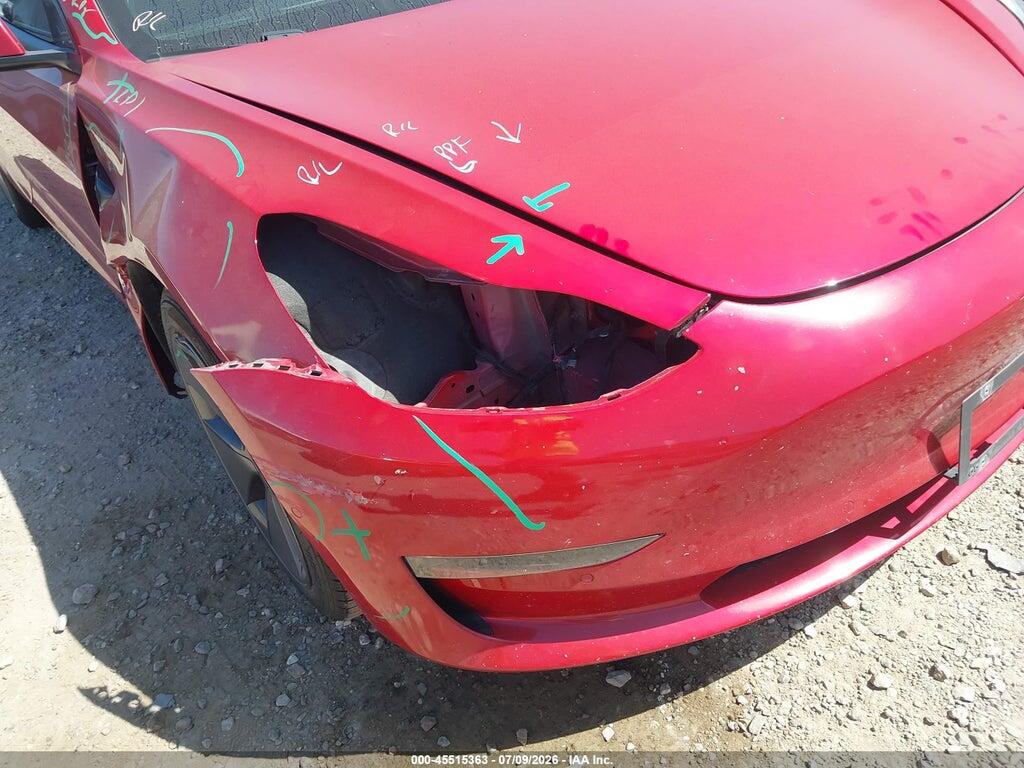5YJ3E1EA2MF090412 2021 TESLA MODEL 3 photo no. 6