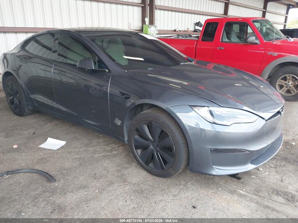 5YJSA1E59MF428477 2021 TESLA MODEL S photo no. 1