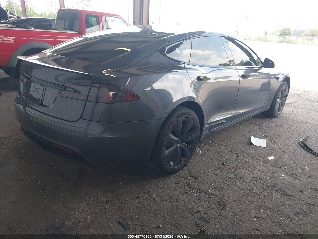 5YJSA1E59MF428477 2021 TESLA MODEL S photo no. 4
