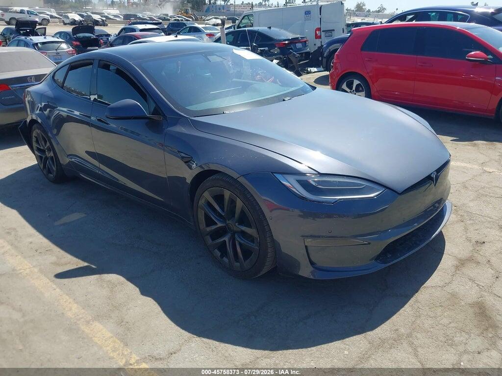 5YJSA1E53MF436865 2021 TESLA MODEL S photo no. 1