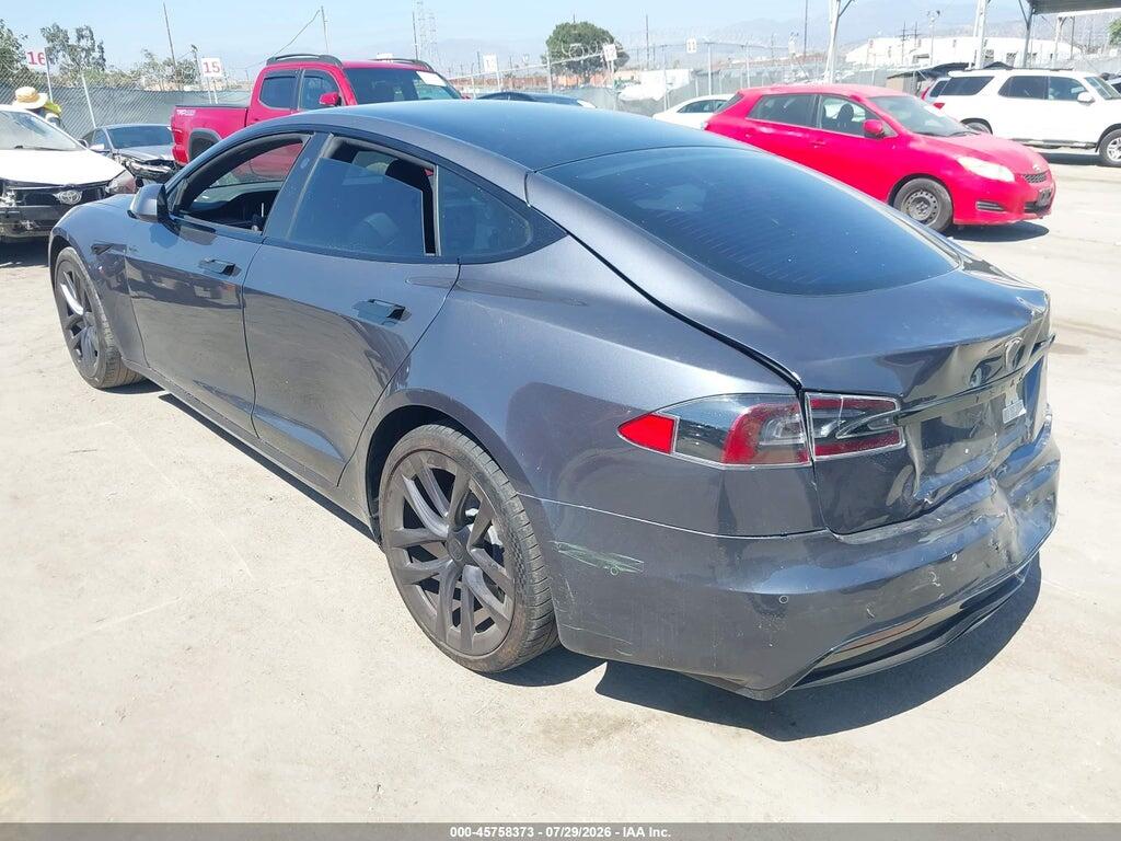 5YJSA1E53MF436865 2021 TESLA MODEL S photo no. 3