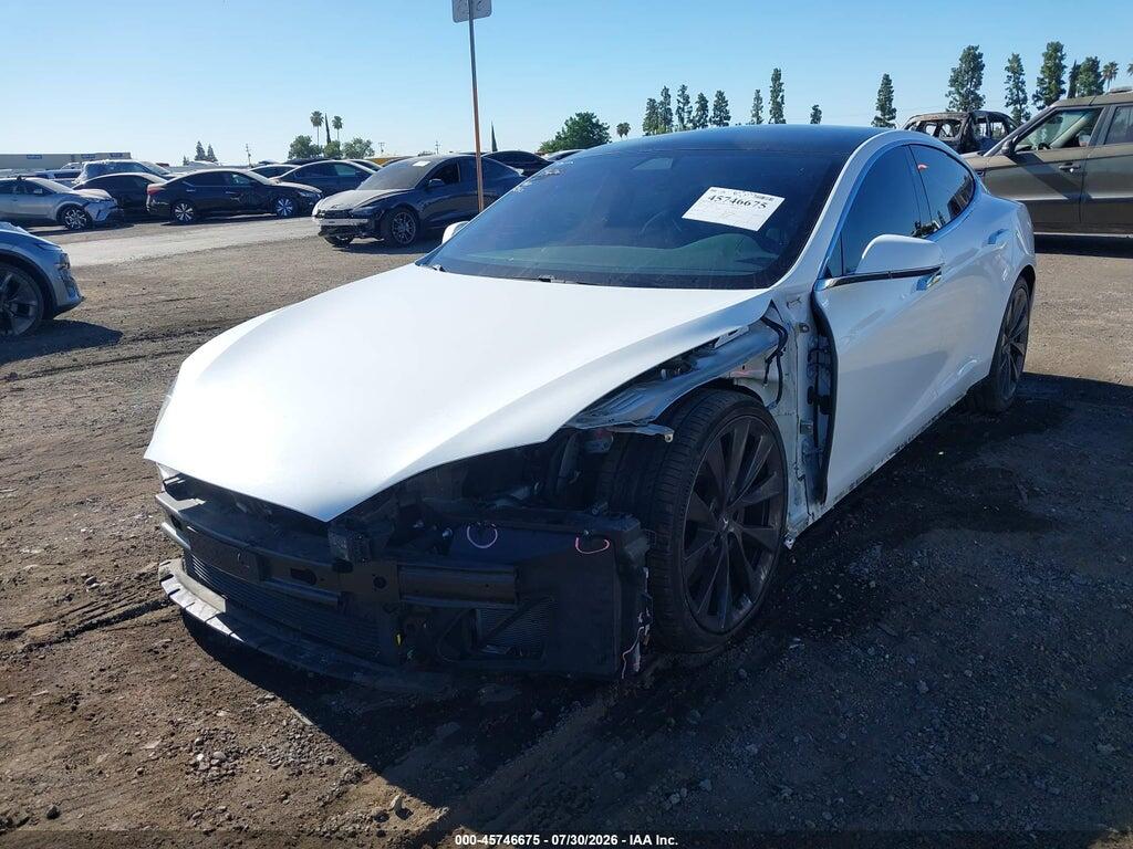 5YJSA1E27MF427754 2021 TESLA MODEL S photo no. 2