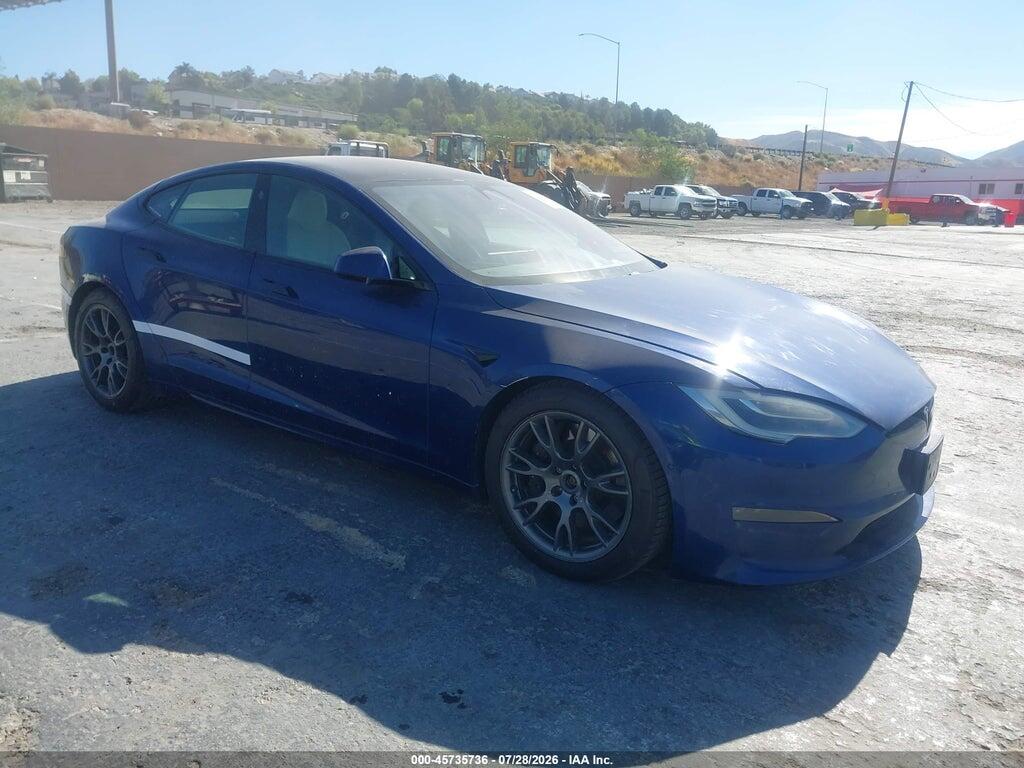 5YJSA1E58MF428471 2021 TESLA MODEL S photo no. 1