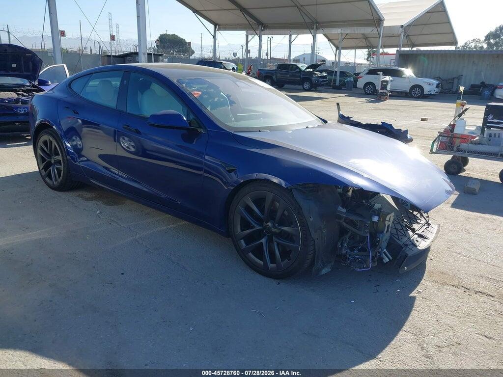 5YJSA1E50MF432319 2021 TESLA MODEL S photo no. 1