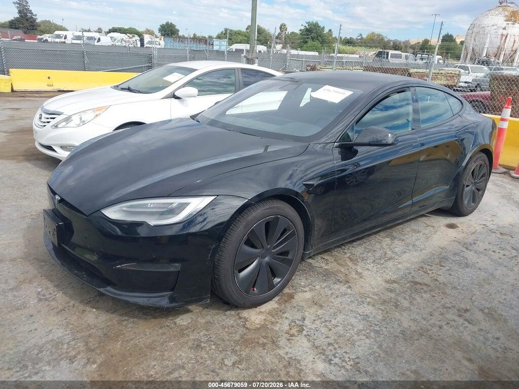 5YJSA1E54MF428239 2021 TESLA MODEL S photo no. 2