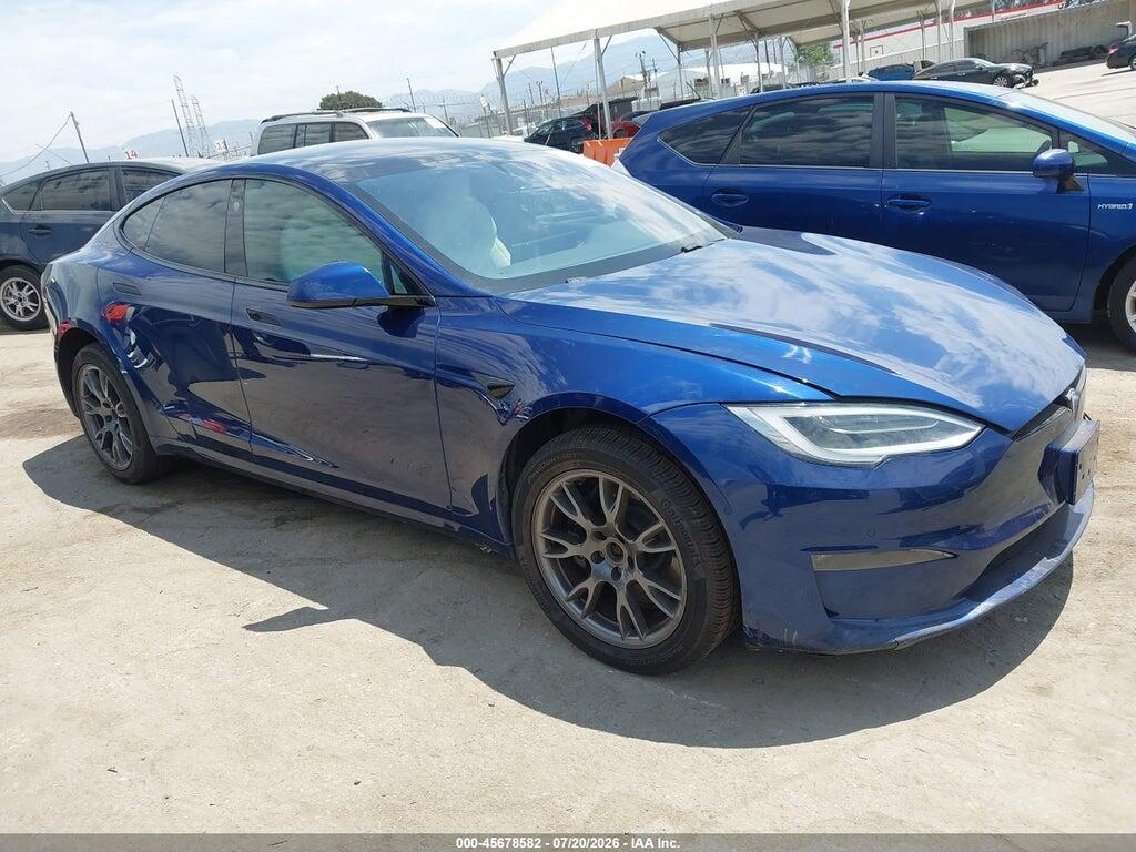 5YJSA1E53MF428149 2021 TESLA MODEL S photo no. 1