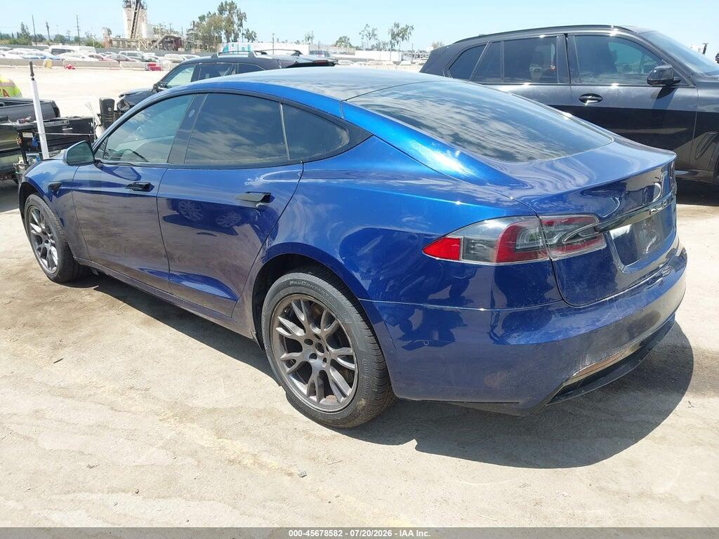 5YJSA1E53MF428149 2021 TESLA MODEL S photo no. 3