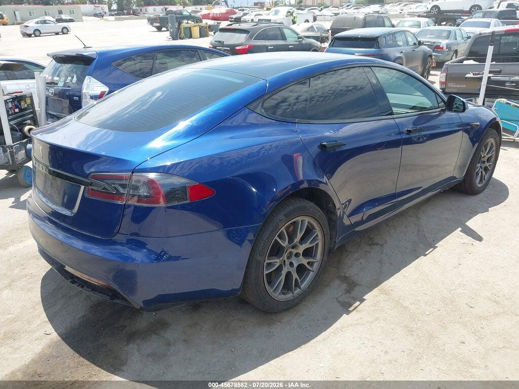 5YJSA1E53MF428149 2021 TESLA MODEL S photo no. 4