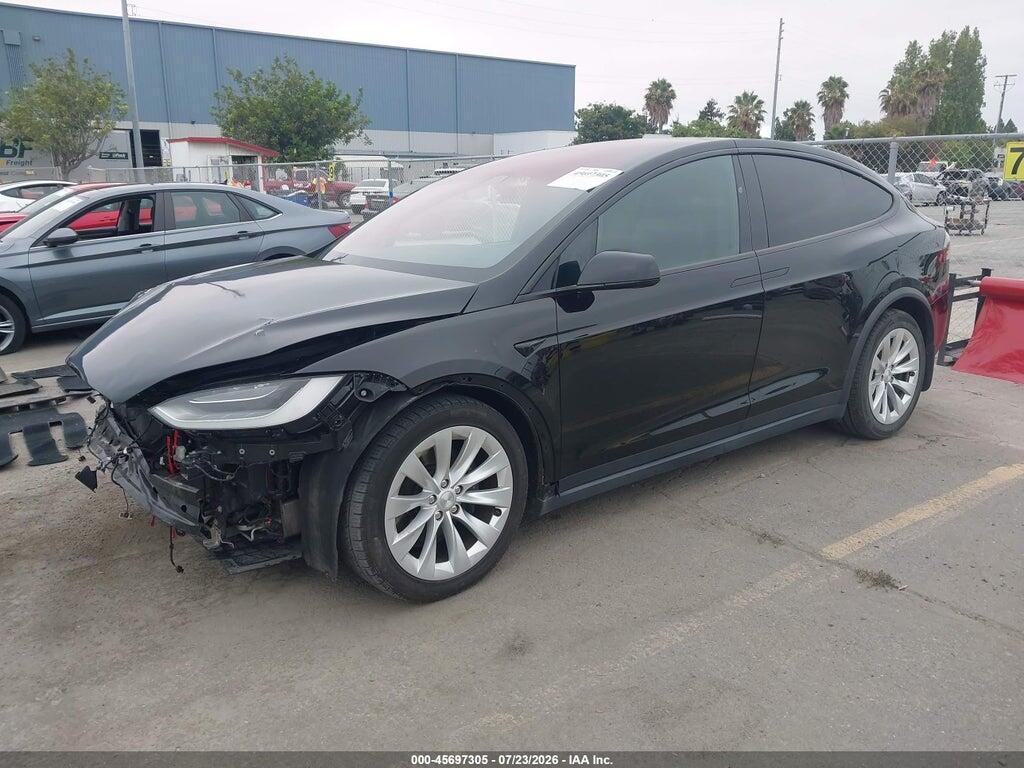 5YJXCAE28MF311656 2021 TESLA MODEL X photo no. 2