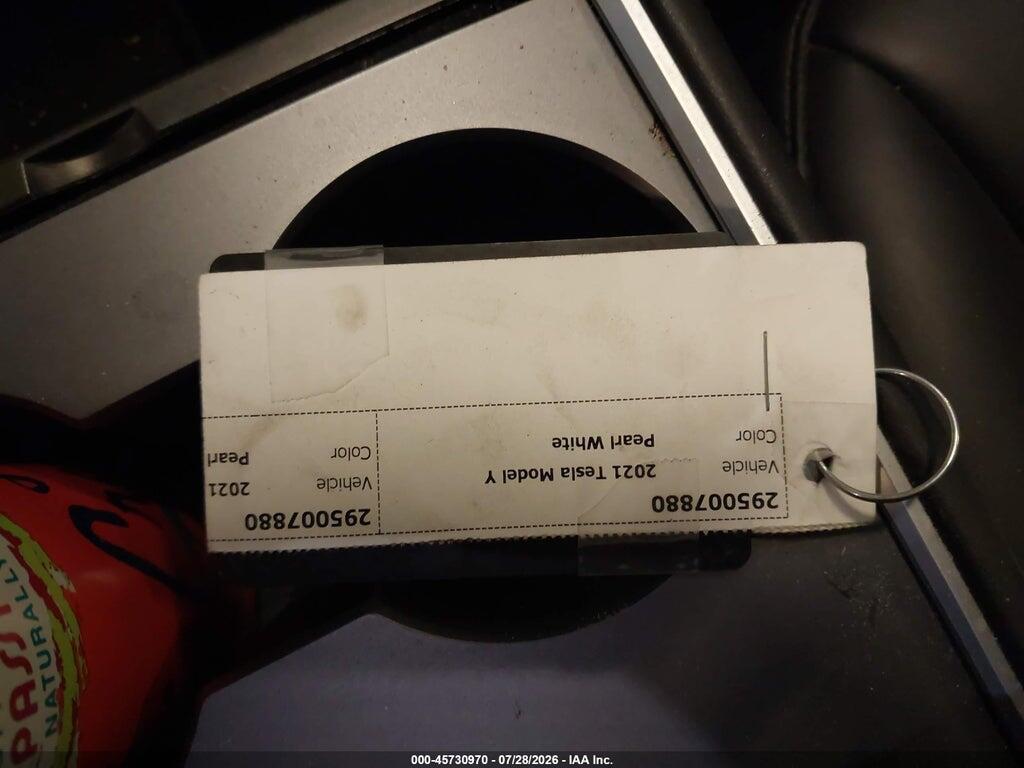 5YJYGDEE6MF192249 2021 TESLA MODEL Y photo no. 10