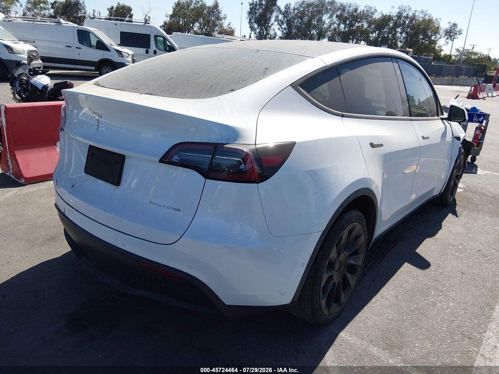 5YJYGDEE4MF275887 2021 TESLA MODEL Y photo no. 4