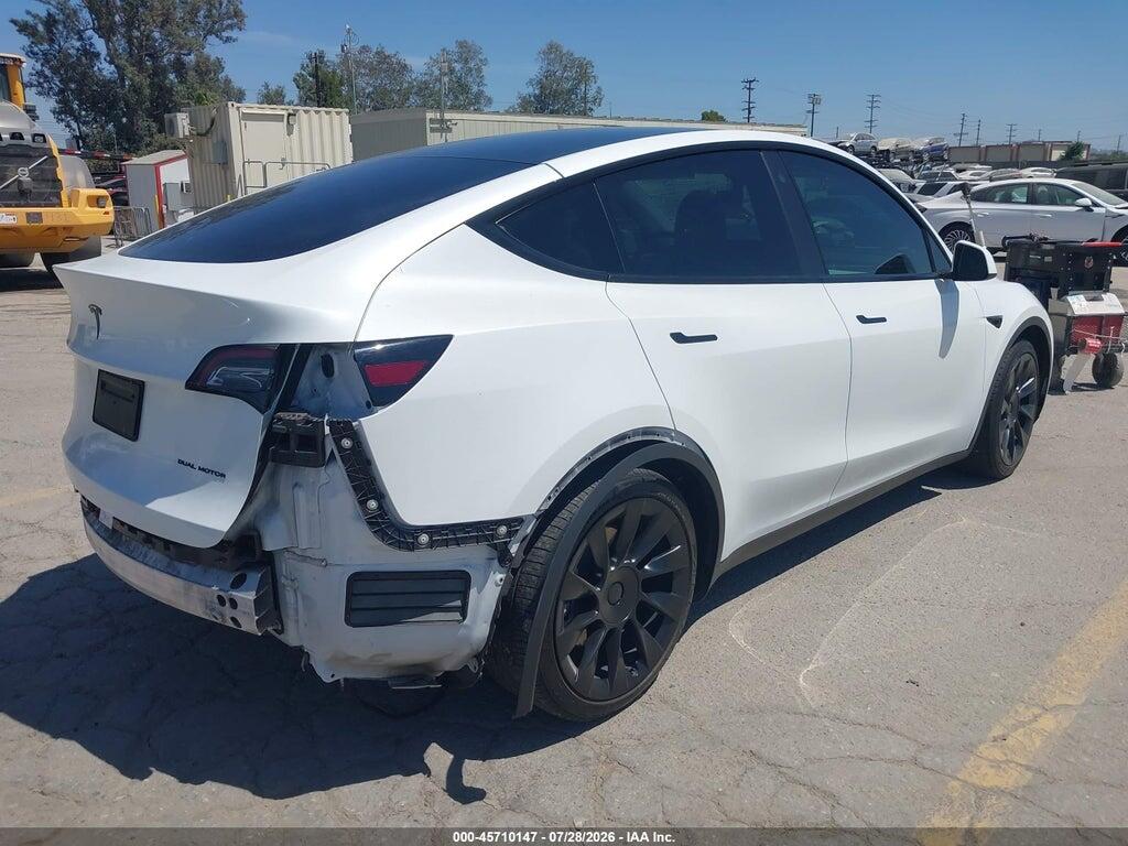 5YJYGDEE3MF224221 2021 TESLA MODEL Y photo no. 4