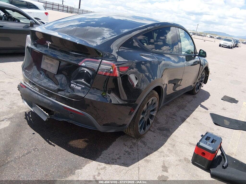 5YJYGDEE8MF149063 2021 TESLA MODEL Y photo no. 4