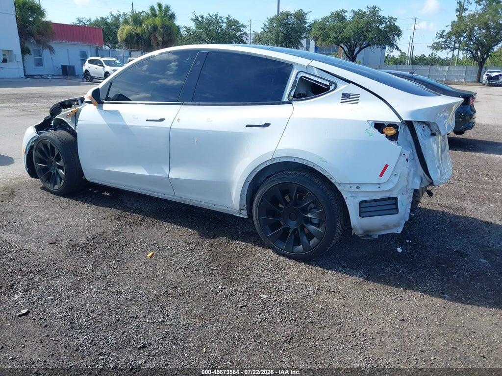 5YJYGDEE7MF192910 2021 TESLA MODEL Y photo no. 3