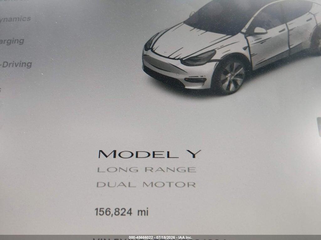 5YJYGAEE4MF234304 2021 TESLA MODEL Y photo no. 7