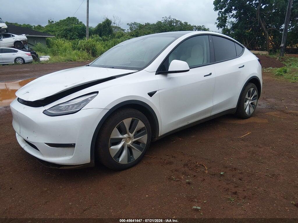 5YJYGDEE7MF279142 2021 TESLA MODEL Y photo no. 2