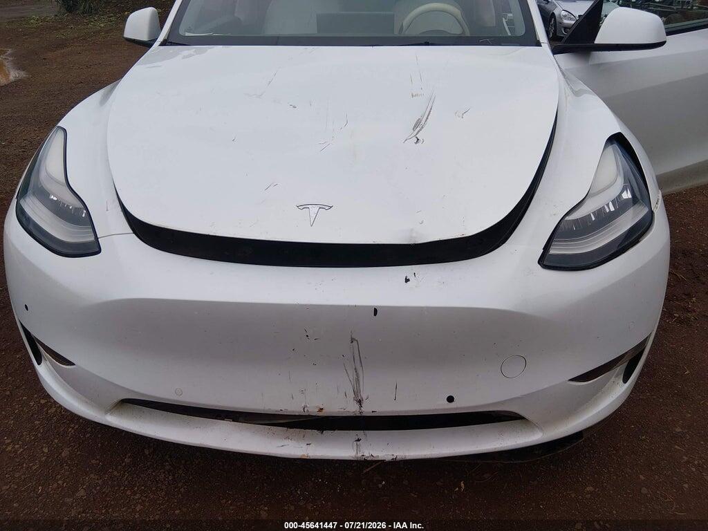5YJYGDEE7MF279142 2021 TESLA MODEL Y photo no. 6
