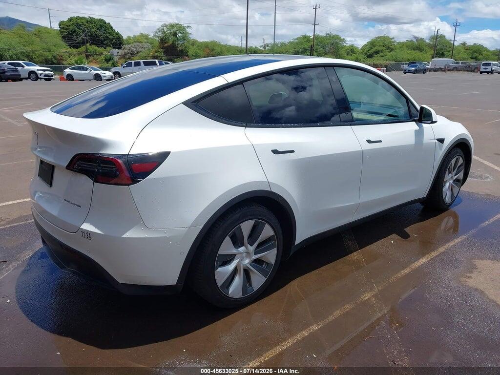 5YJYGAEEXMF253052 2021 TESLA MODEL Y photo no. 4