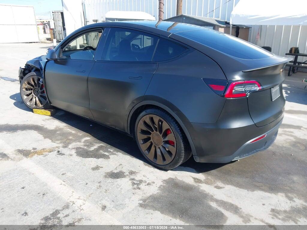 5YJYGDEF9MF220540 2021 TESLA MODEL Y photo no. 3