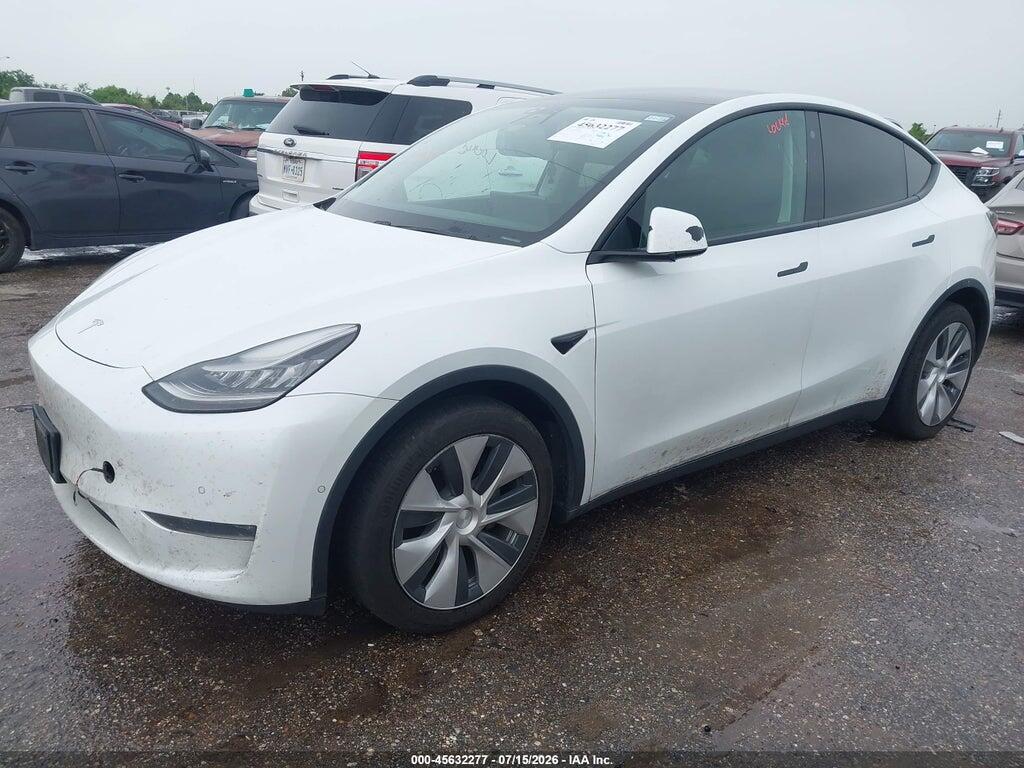 5YJYGDEE7MF082164 2021 TESLA MODEL Y photo no. 2