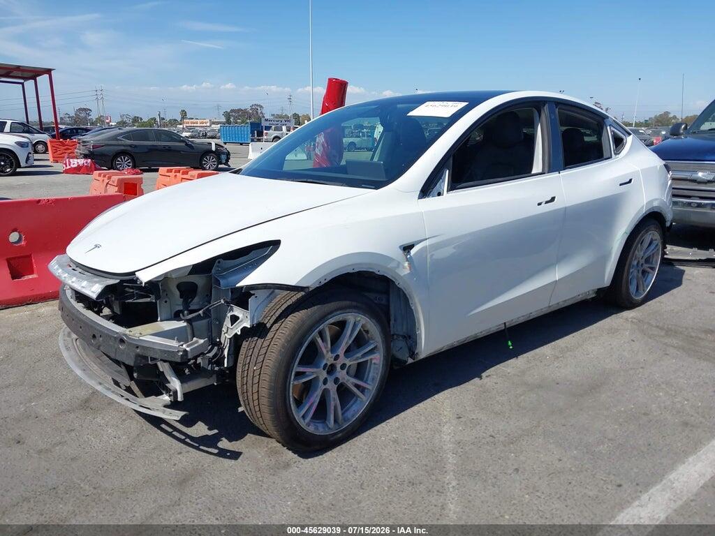 5YJYGAEE7MF150560 2021 TESLA MODEL Y photo no. 2