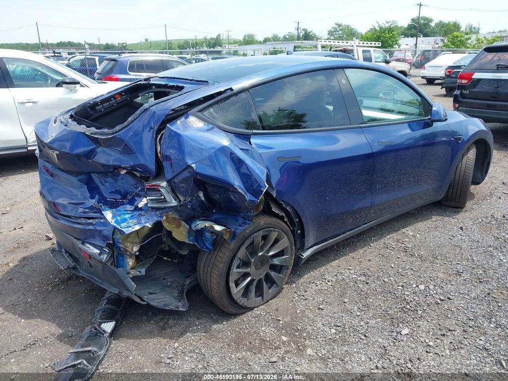 5YJYGDEE5MF179492 2021 TESLA MODEL Y photo no. 4