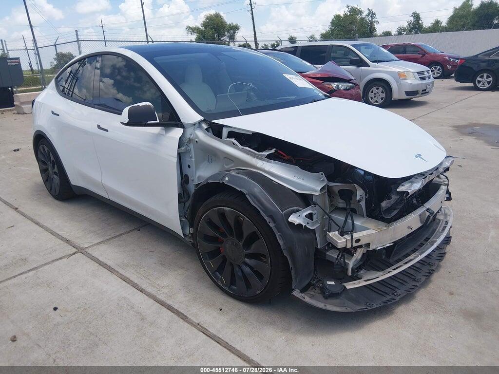 5YJYGDEF2MF178552 2021 TESLA MODEL Y photo no. 1