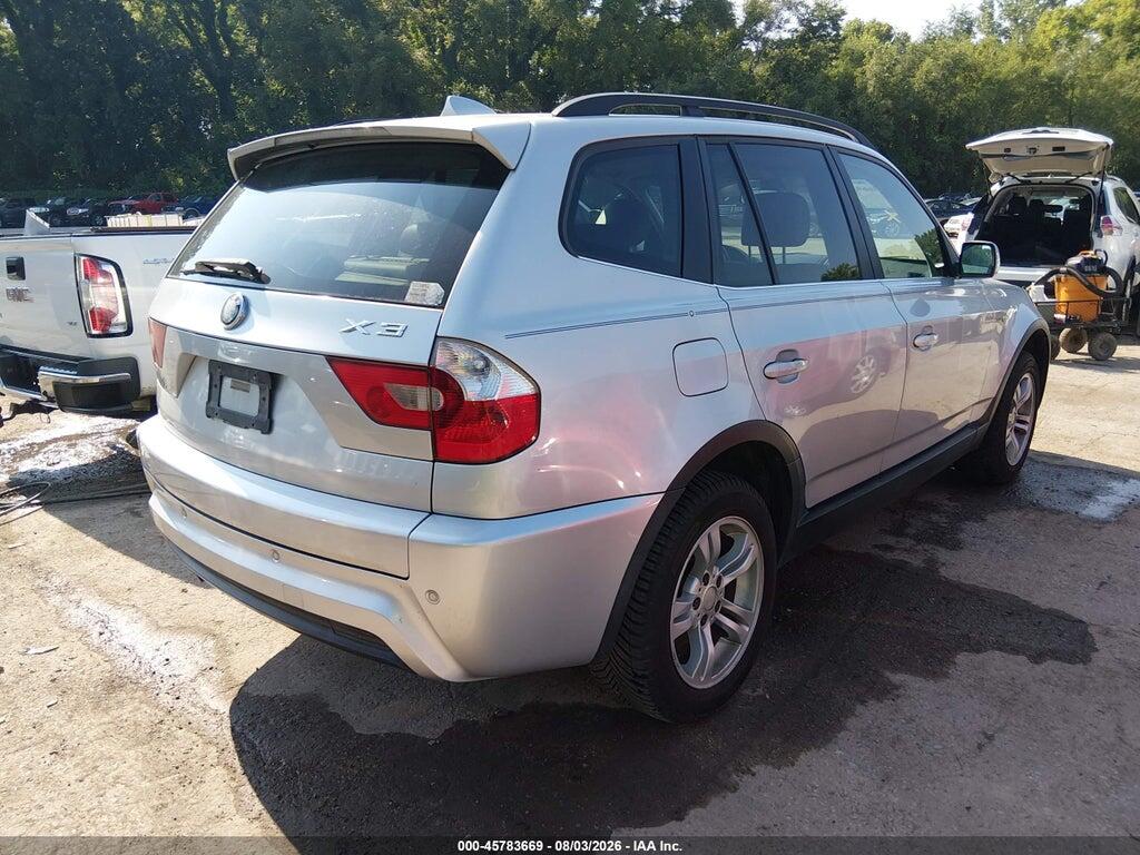 WBXPA93426WD33780 2006 BMW X3 photo no. 4