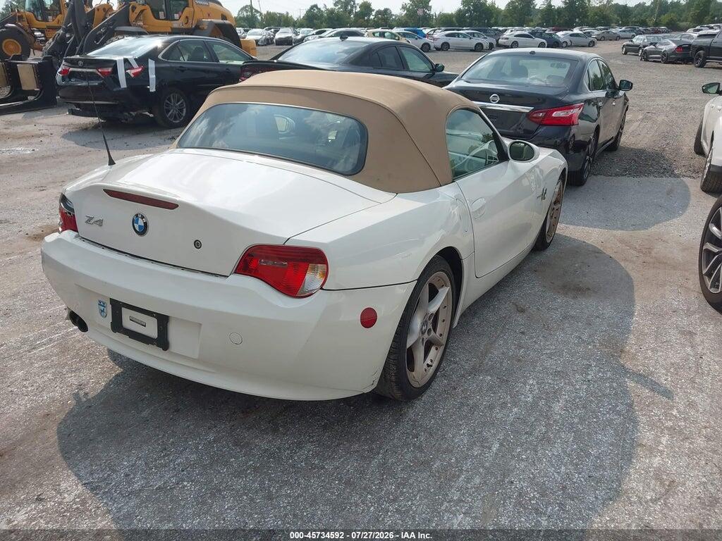 4USBU53516LX01309 2006 BMW Z4 photo no. 4