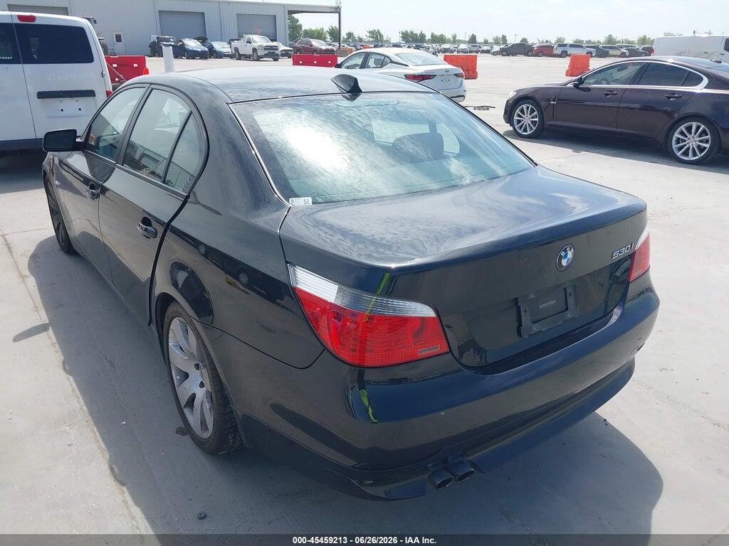 WBANE73546CM37141 2006 BMW 530I photo no. 3