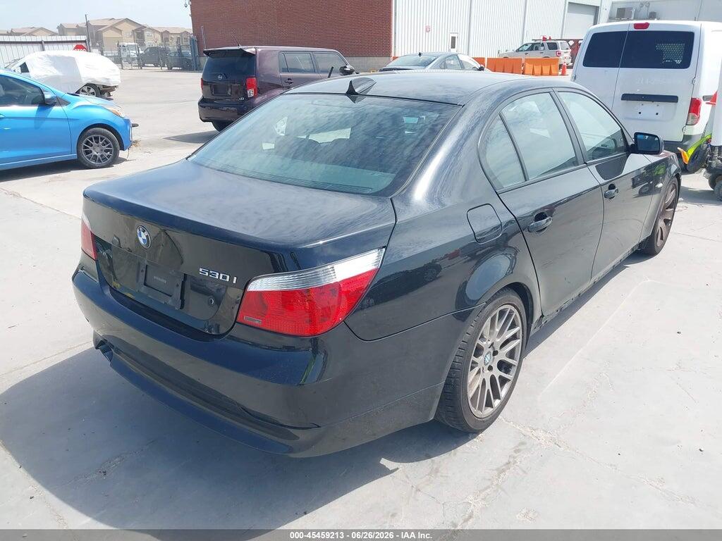 WBANE73546CM37141 2006 BMW 530I photo no. 4