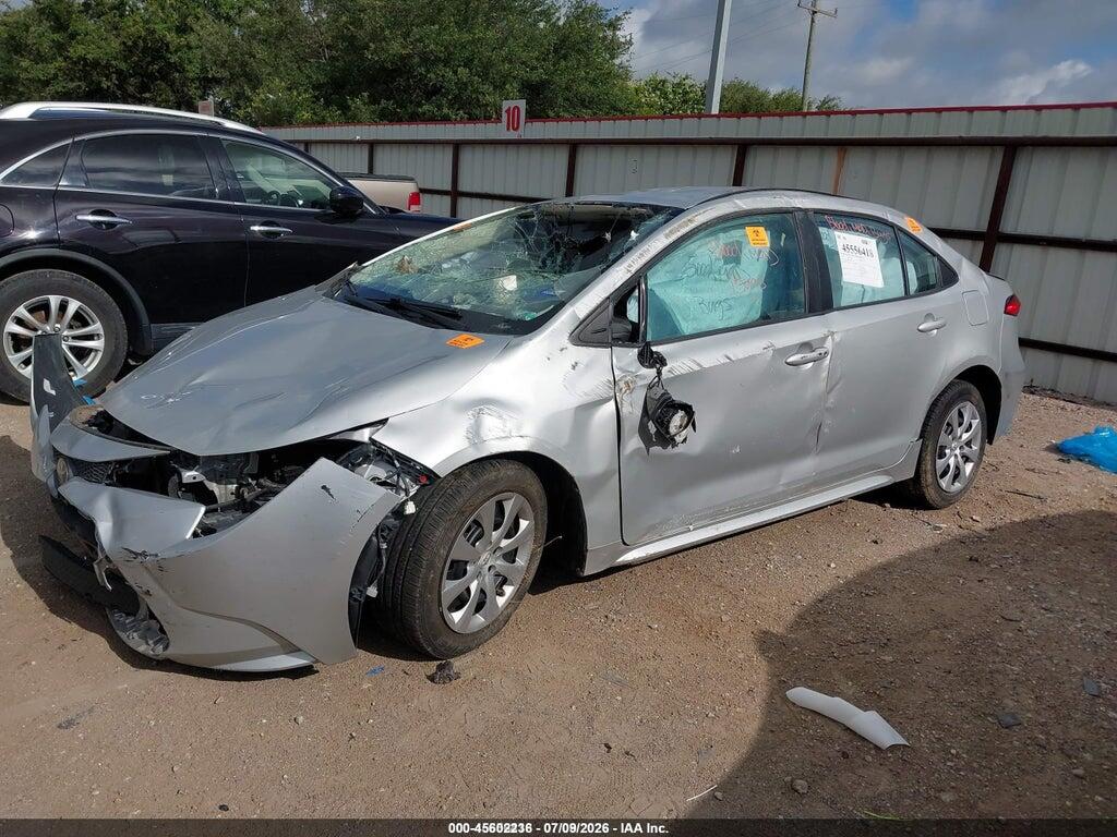 5YFEPMAEXMP186158 2021 TOYOTA COROLLA photo no. 2