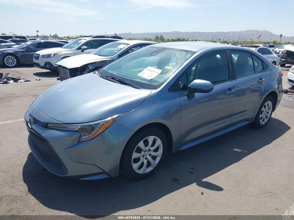 5YFEPMAE1MP204580 2021 TOYOTA COROLLA photo no. 2