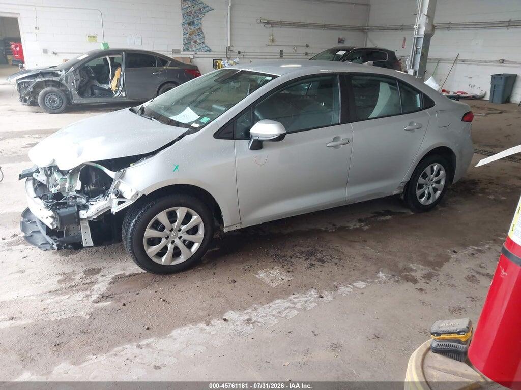 5YFEPMAE4MP243342 2021 TOYOTA COROLLA photo no. 2