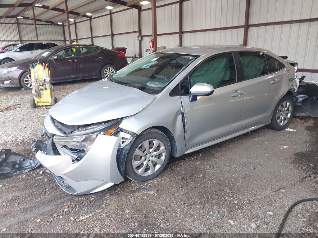JTDEPMAE4MJ127501 2021 TOYOTA COROLLA photo no. 2