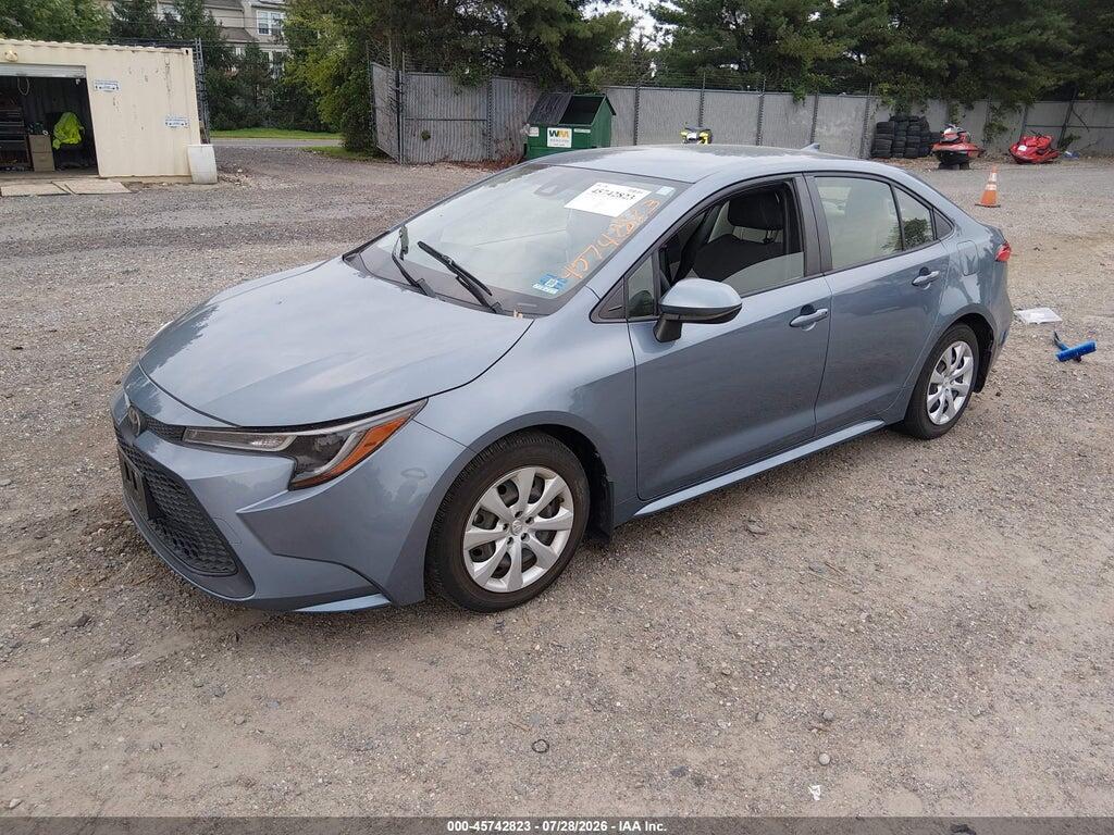 JTDEPMAE1MJ134065 2021 TOYOTA COROLLA photo no. 2