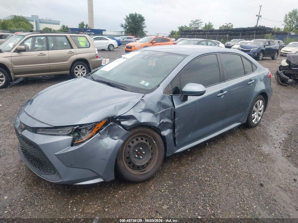 JTDEPMAE4MJ127773 2021 TOYOTA COROLLA photo no. 2